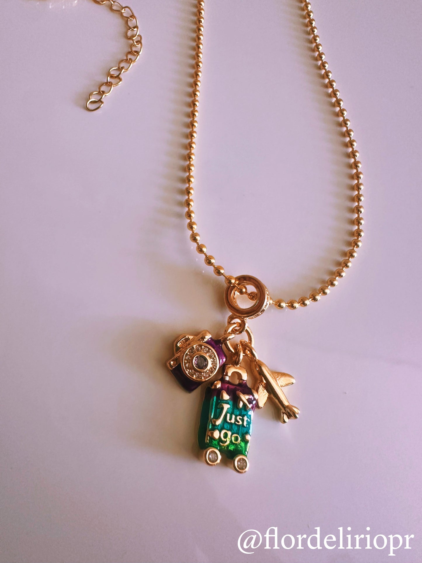 Just go travel necklace