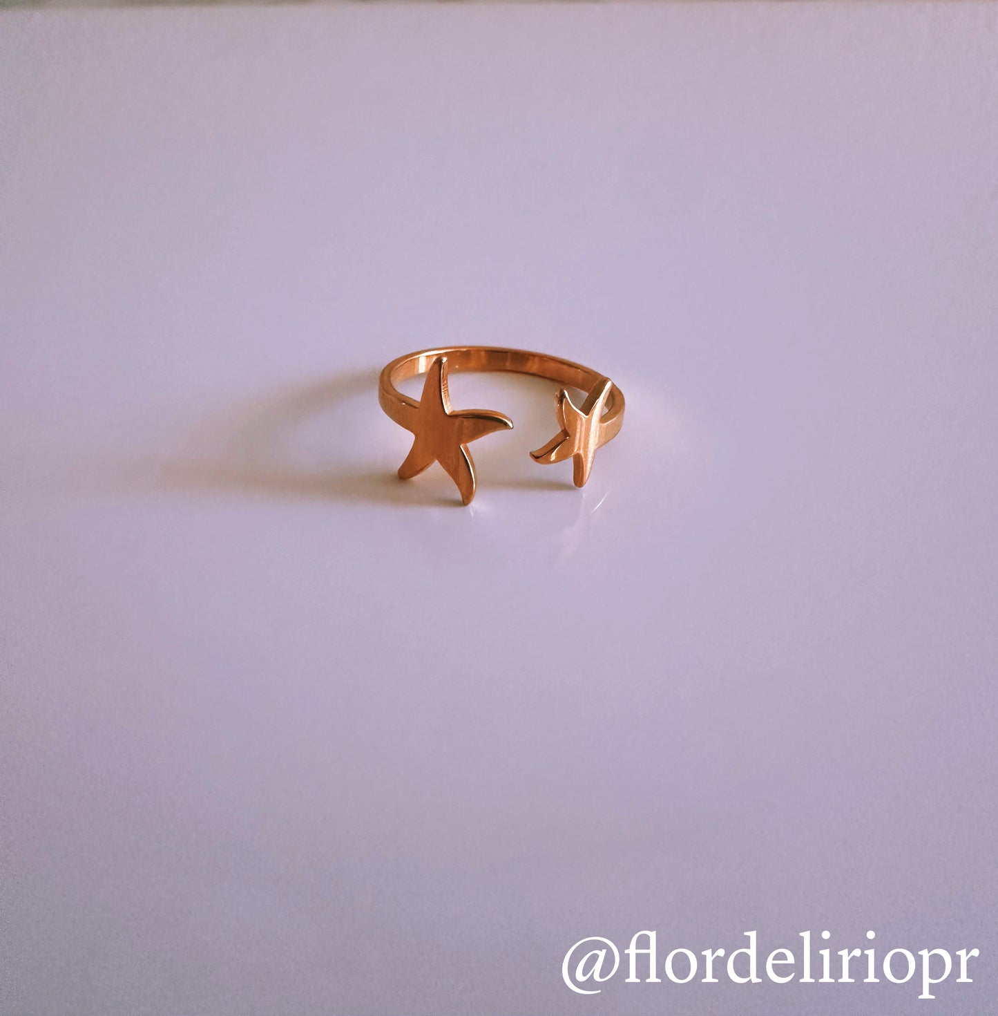Starfish duo ring