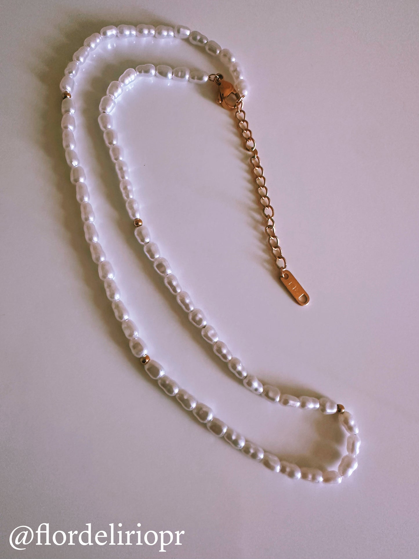 Freshwater pearls choker