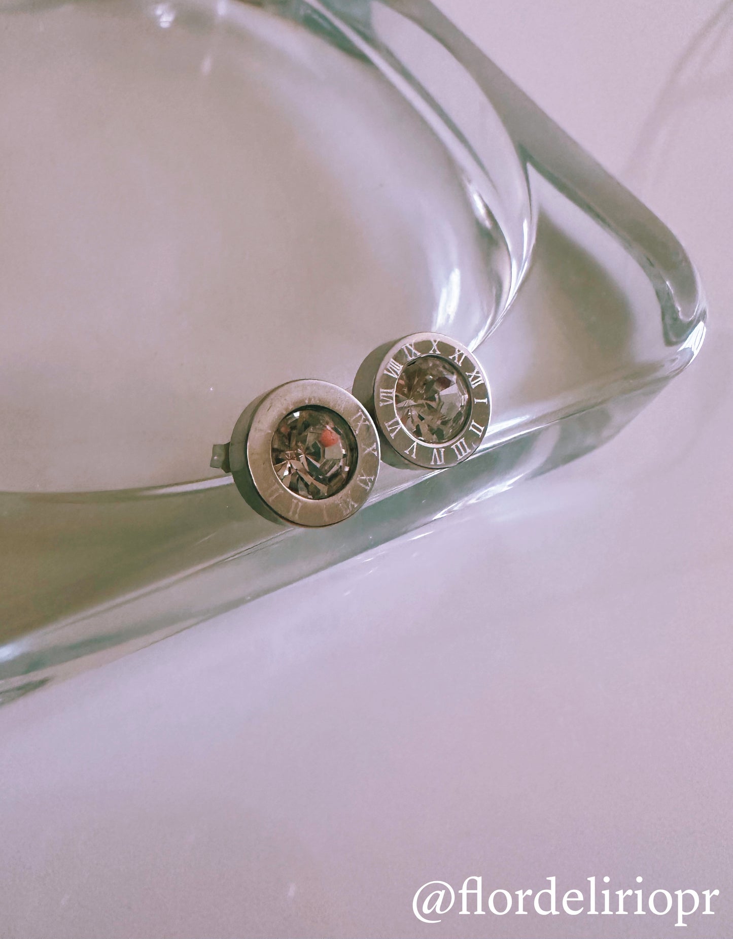 Roman numbers earrings