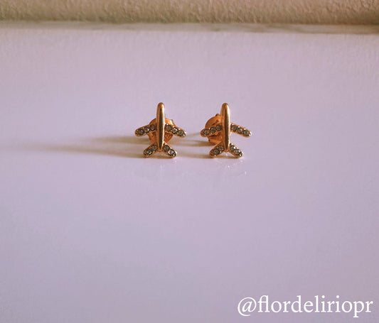 Zircons airplane studs