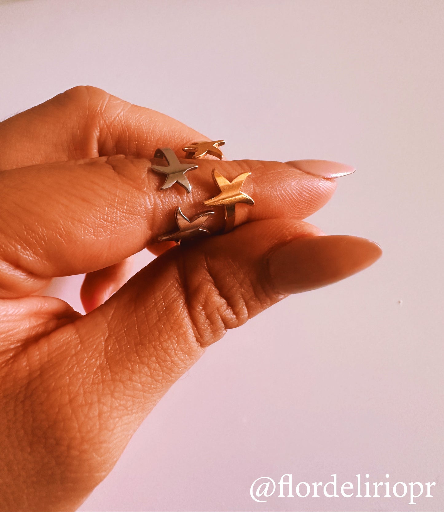 Starfish duo ring