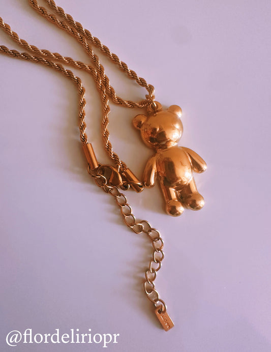 Chunky teddy necklace