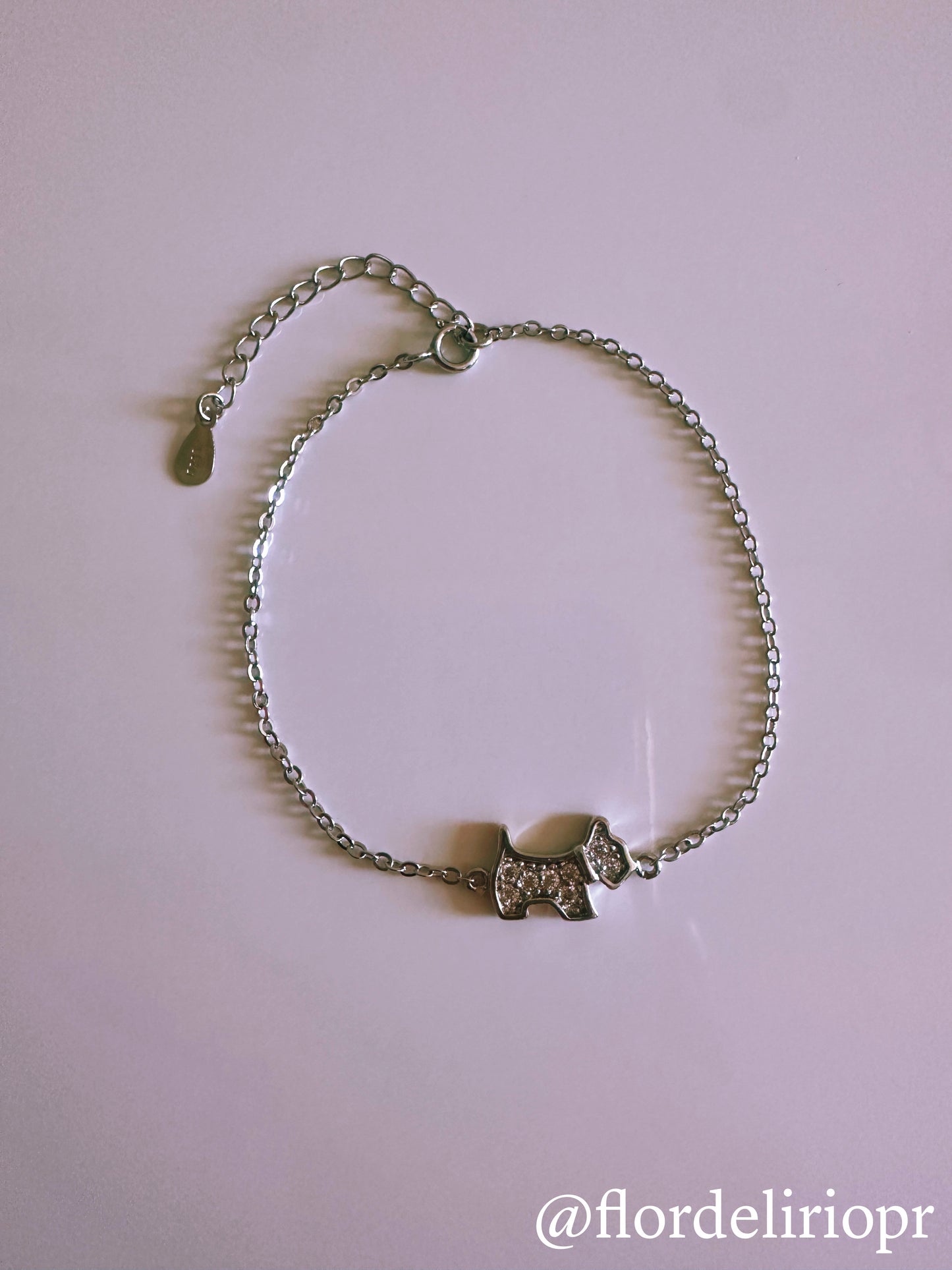 Zircons puppy bracelet