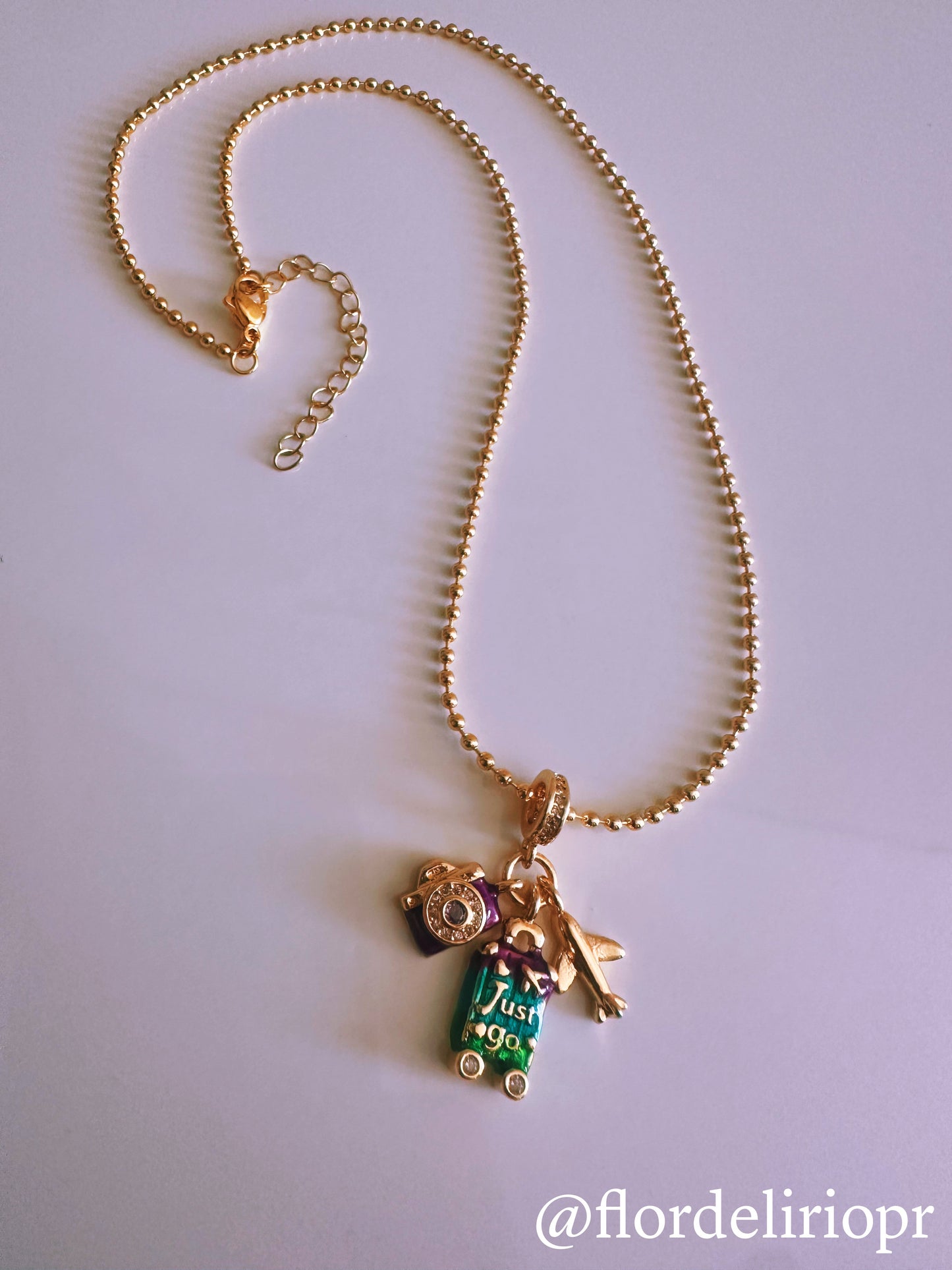 Just go travel necklace