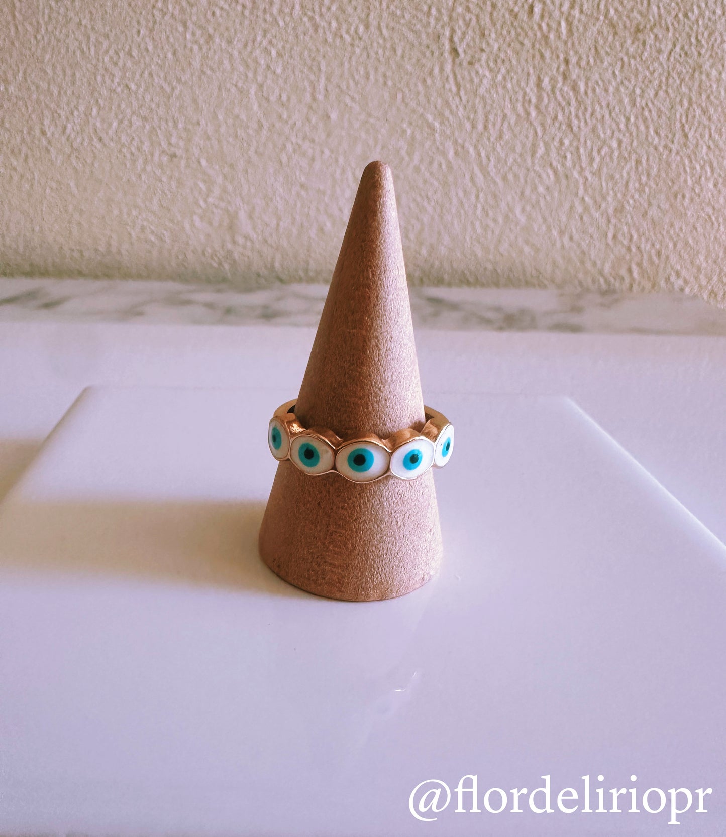 Lot of evil eyes ring