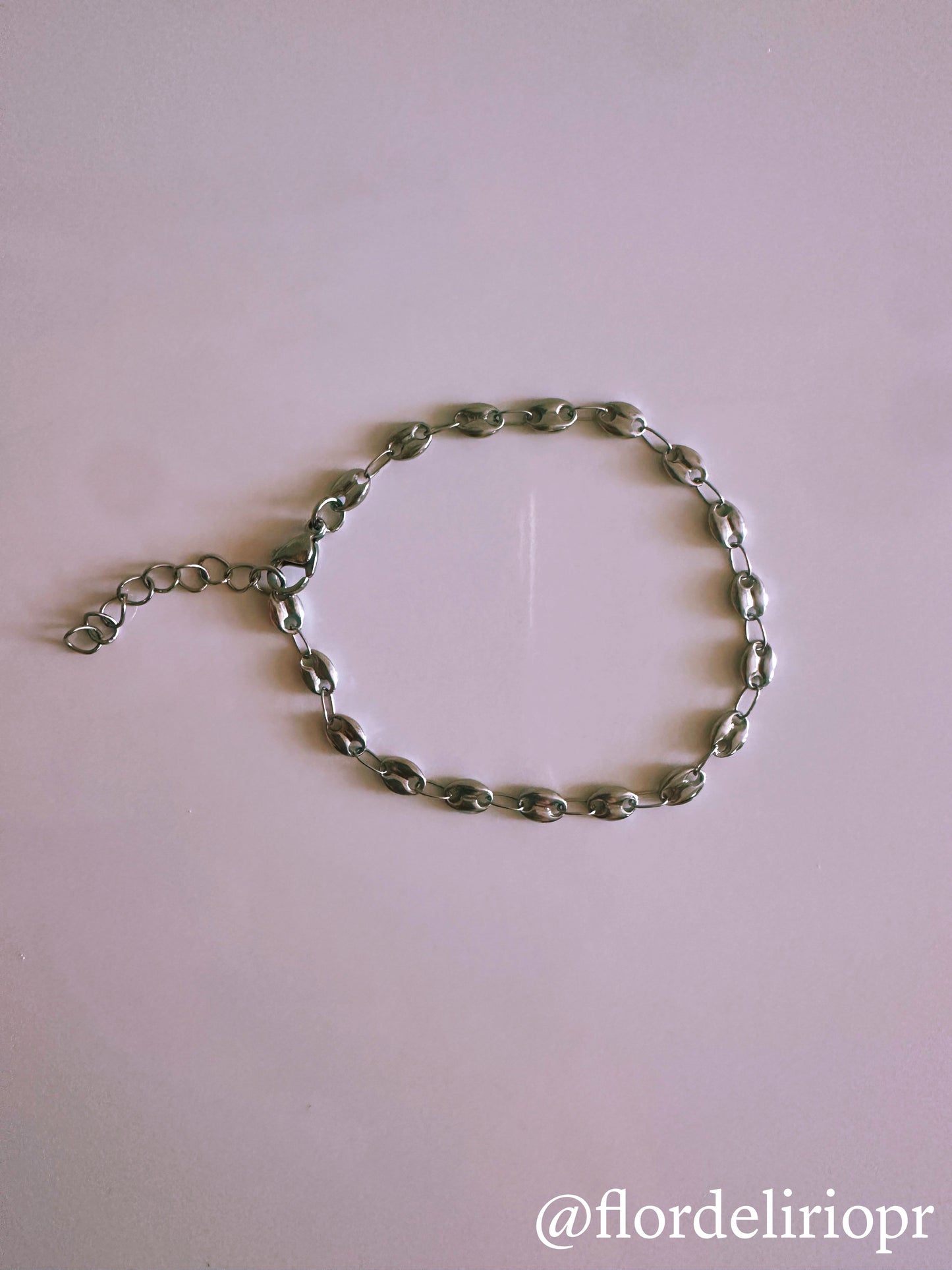 Coffee bean bracelet