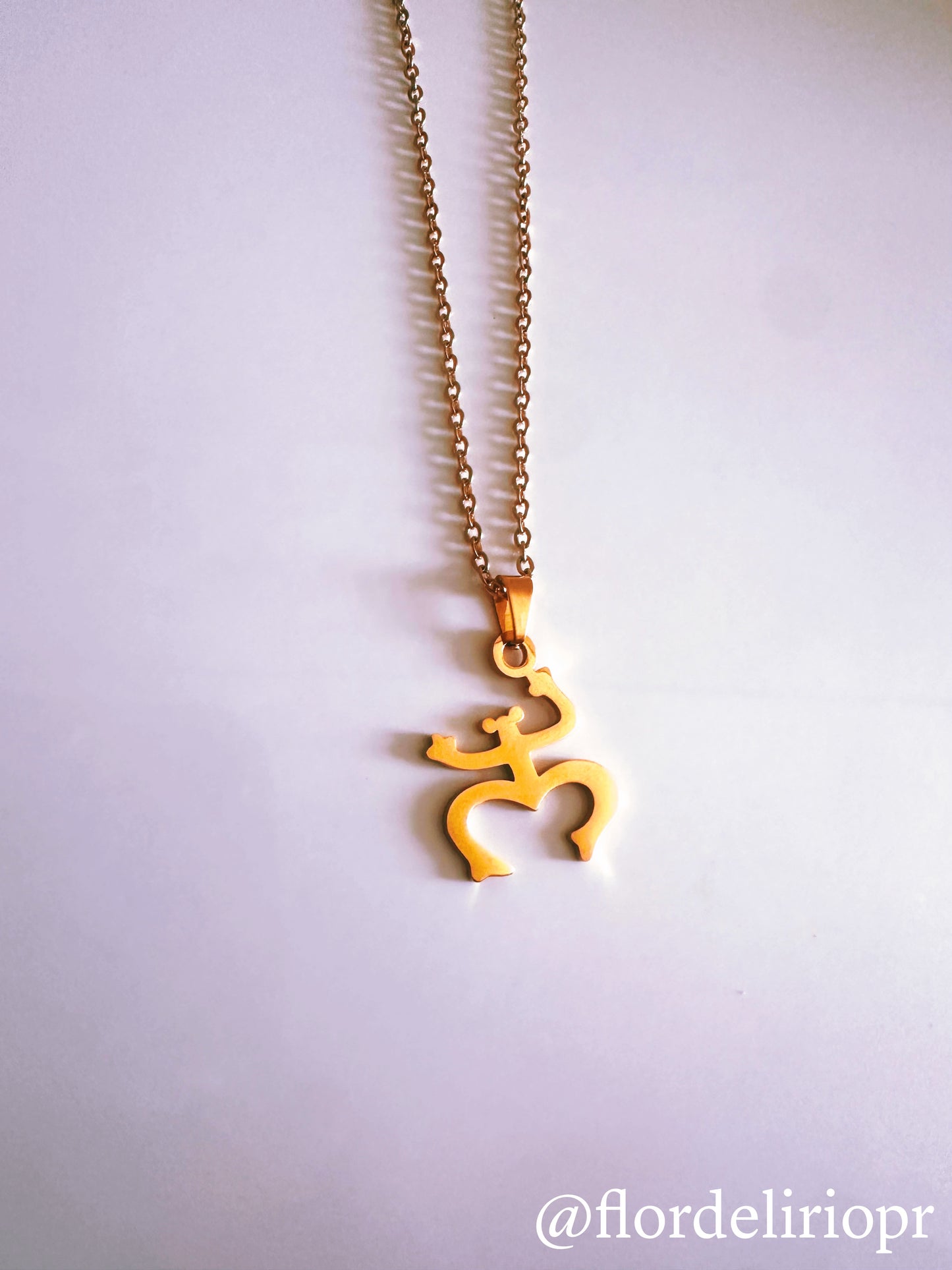 Coqui taíno necklace