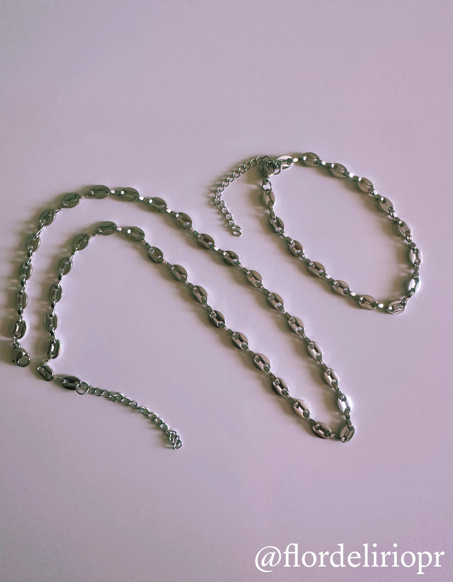Coffee bean necklace