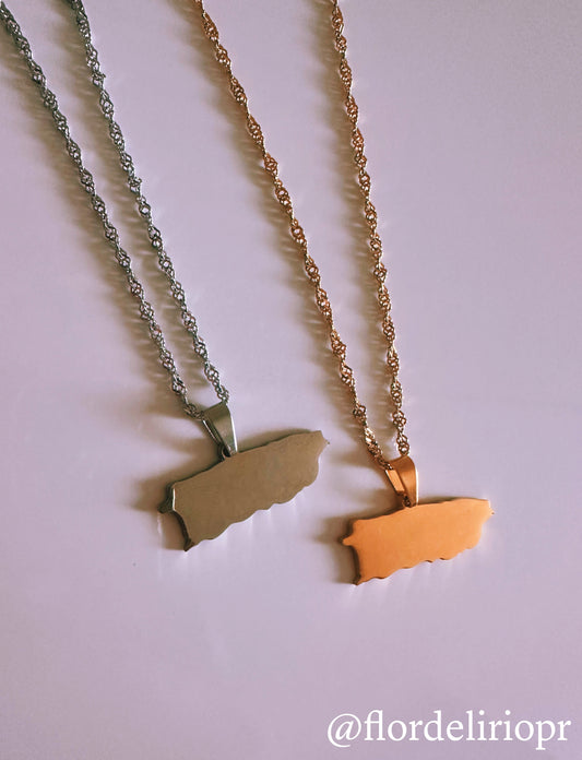 Puerto Rico map chain