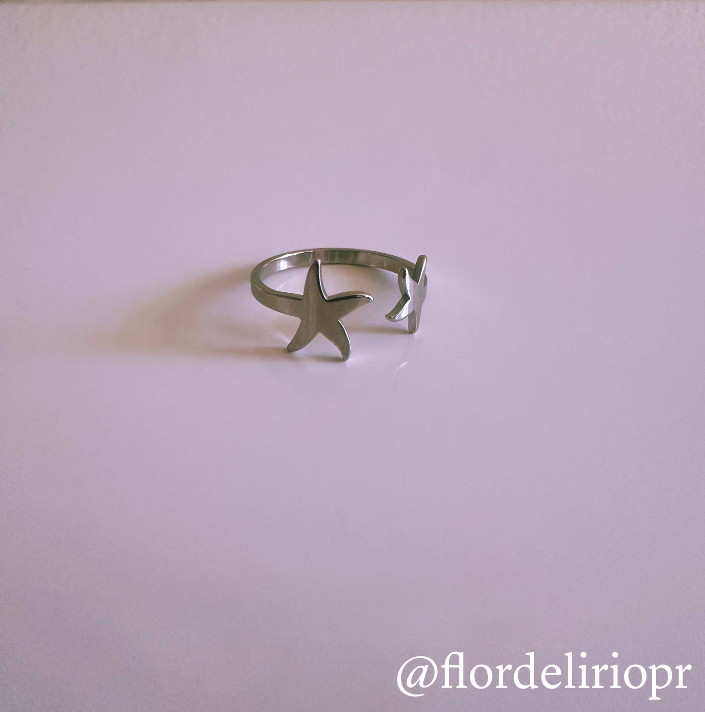 Starfish duo ring