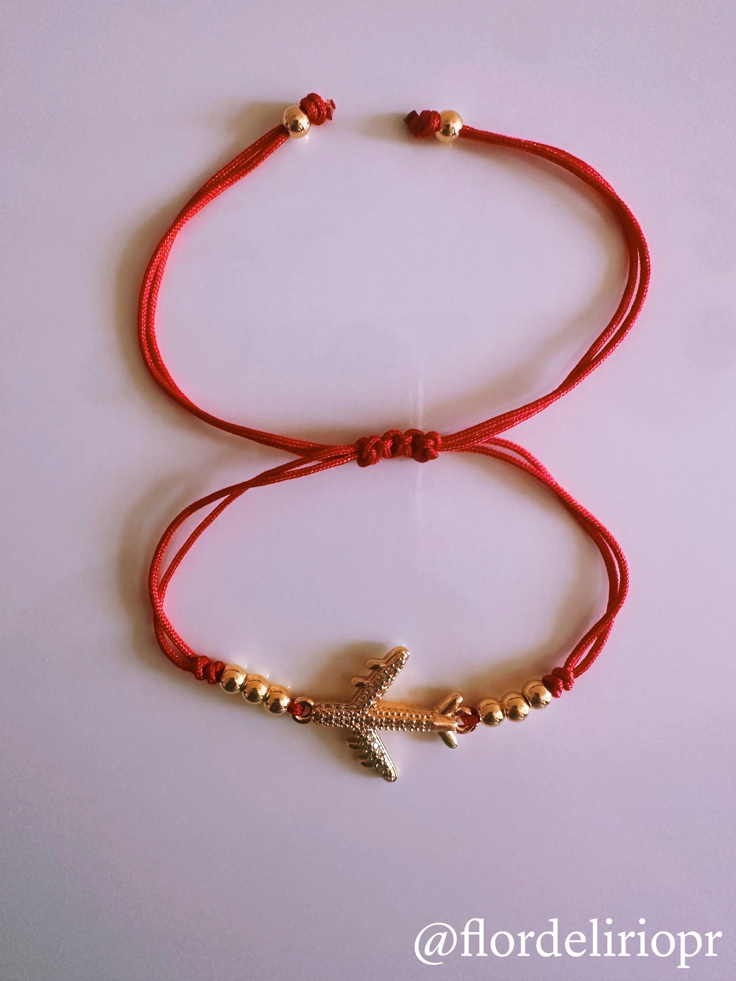 Travel lover macrame bracelet