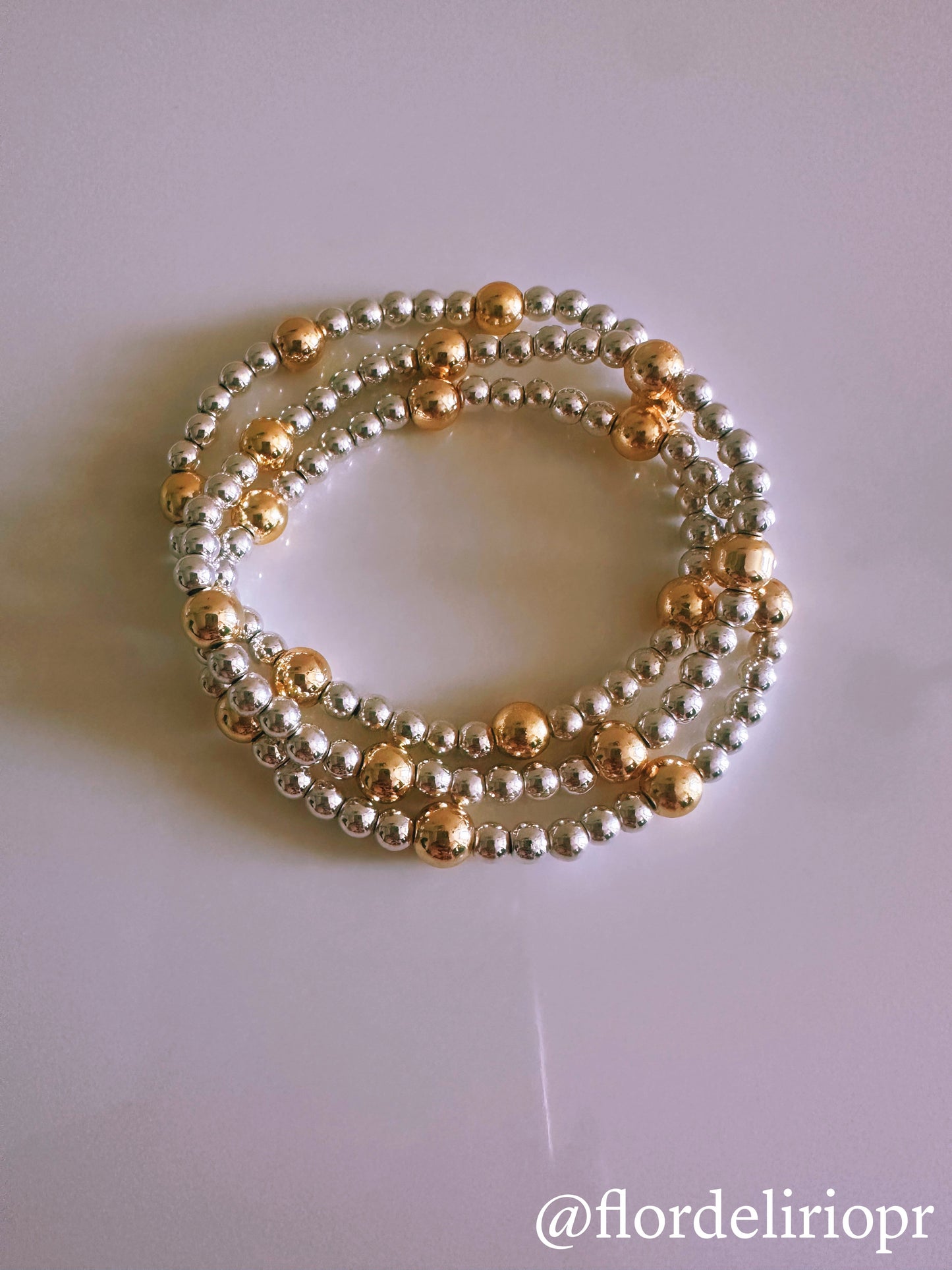 Two tones bracelet