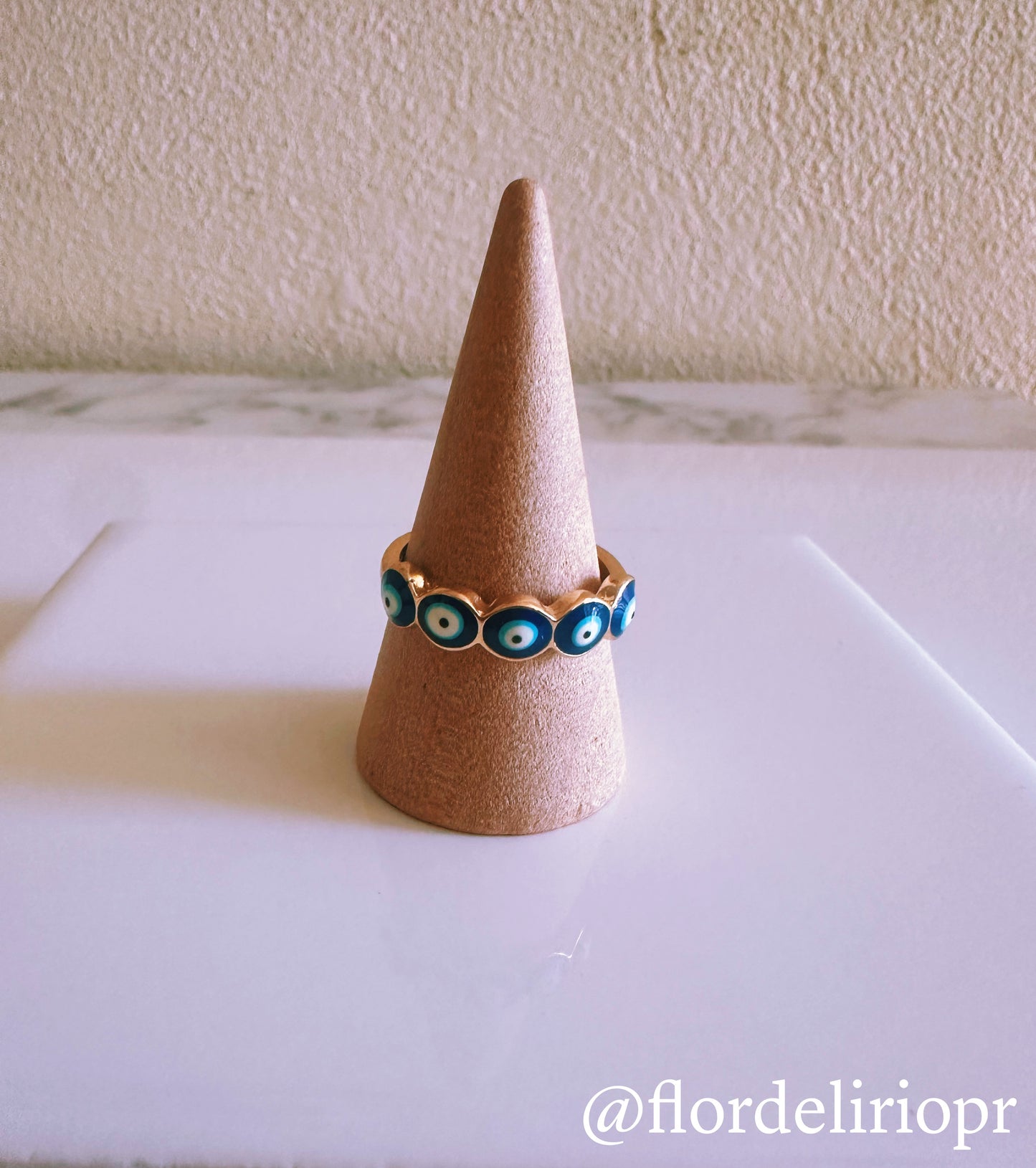 Lot of evil eyes ring