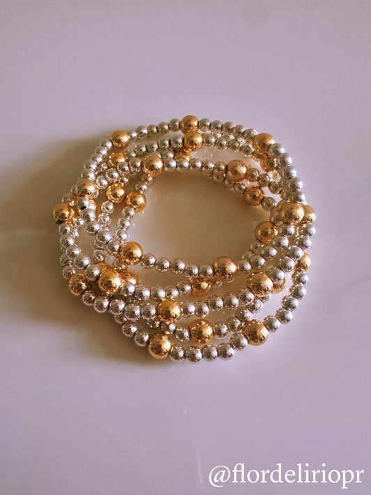 Two tones bracelet