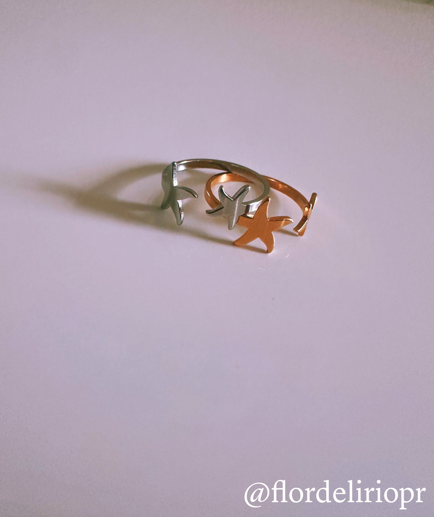 Starfish duo ring