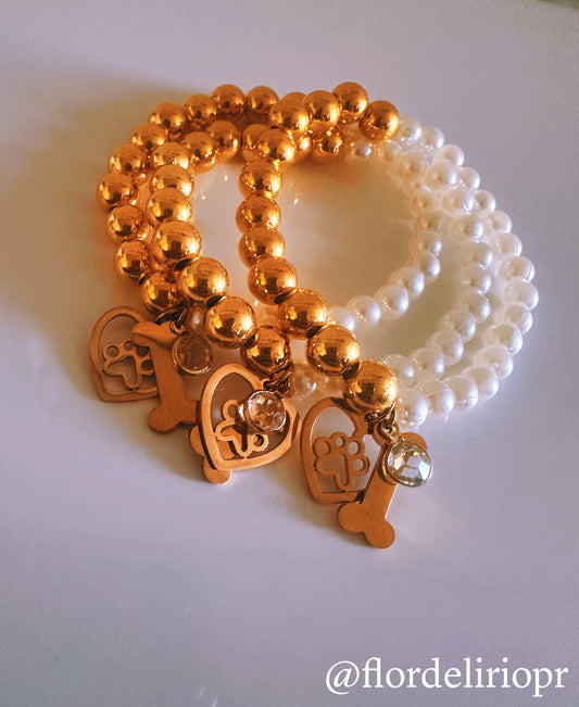 Love for my dog bracelet