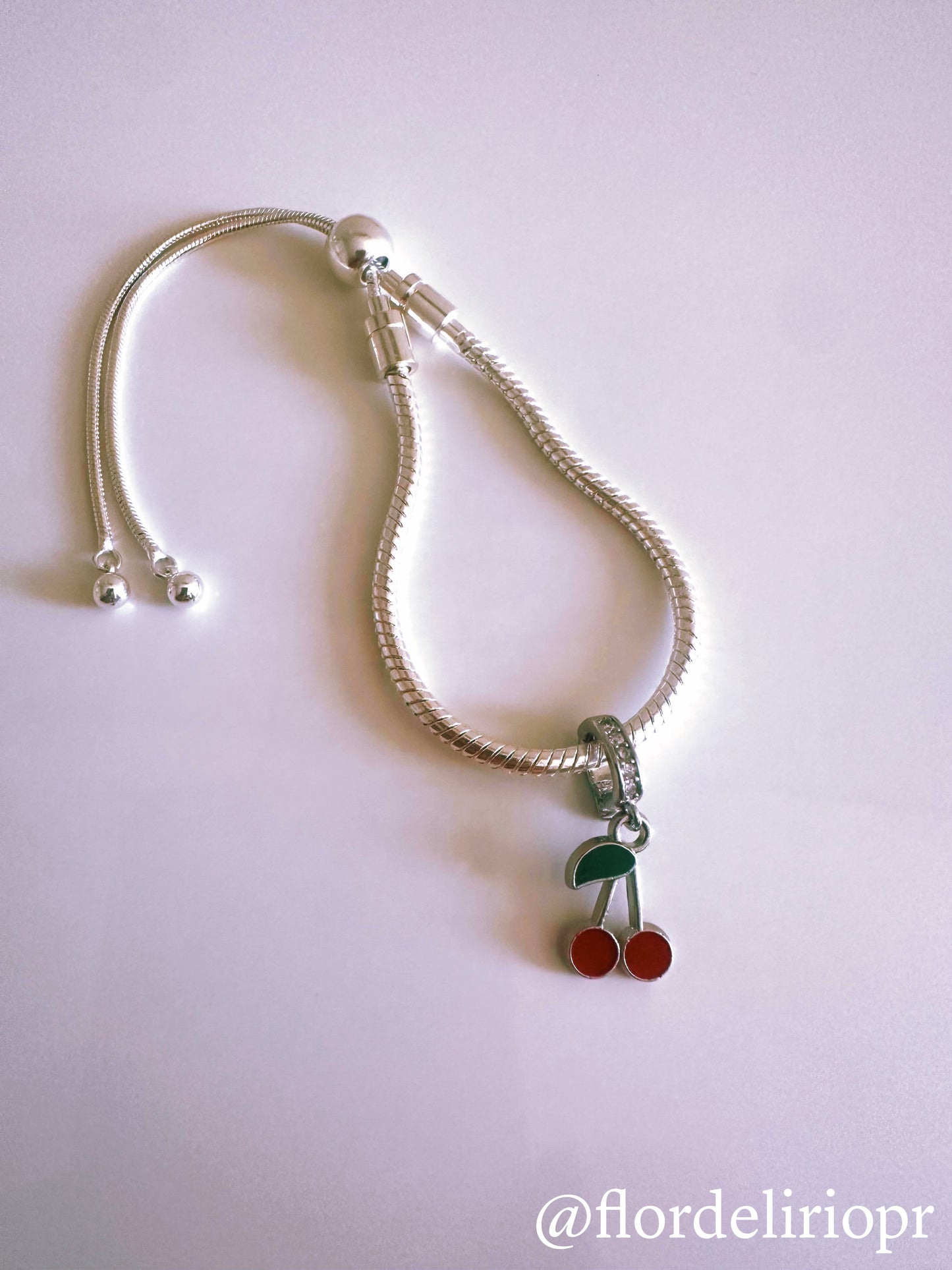 Cherry bracelet