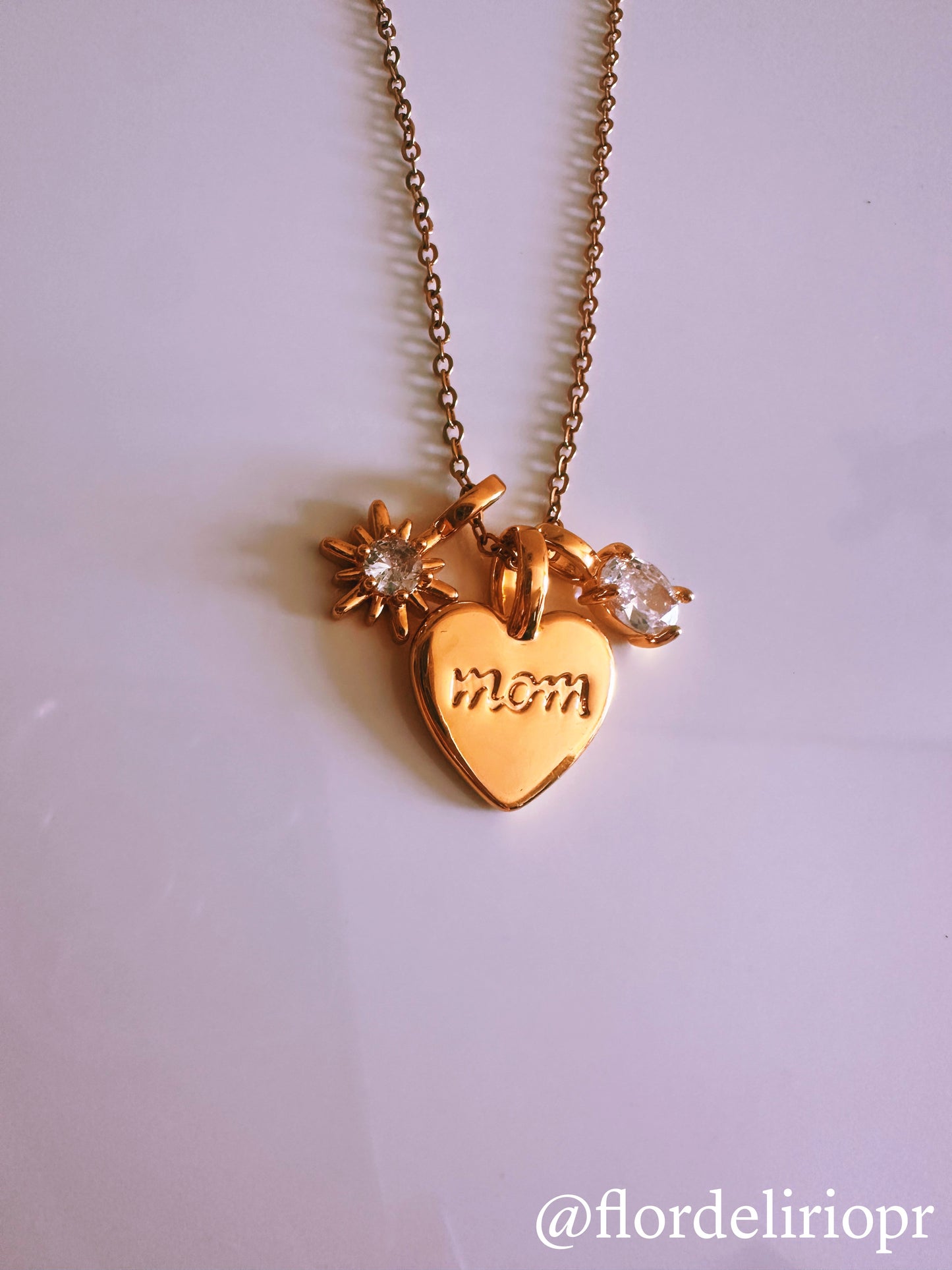 Crystals mom necklace