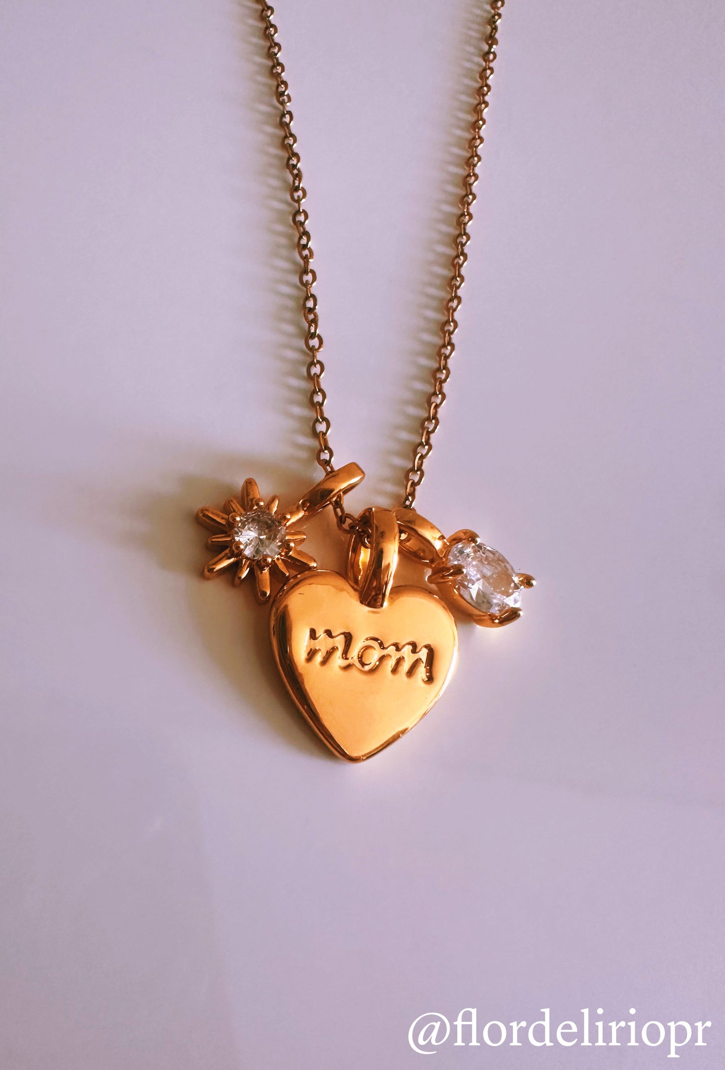 Crystals mom necklace