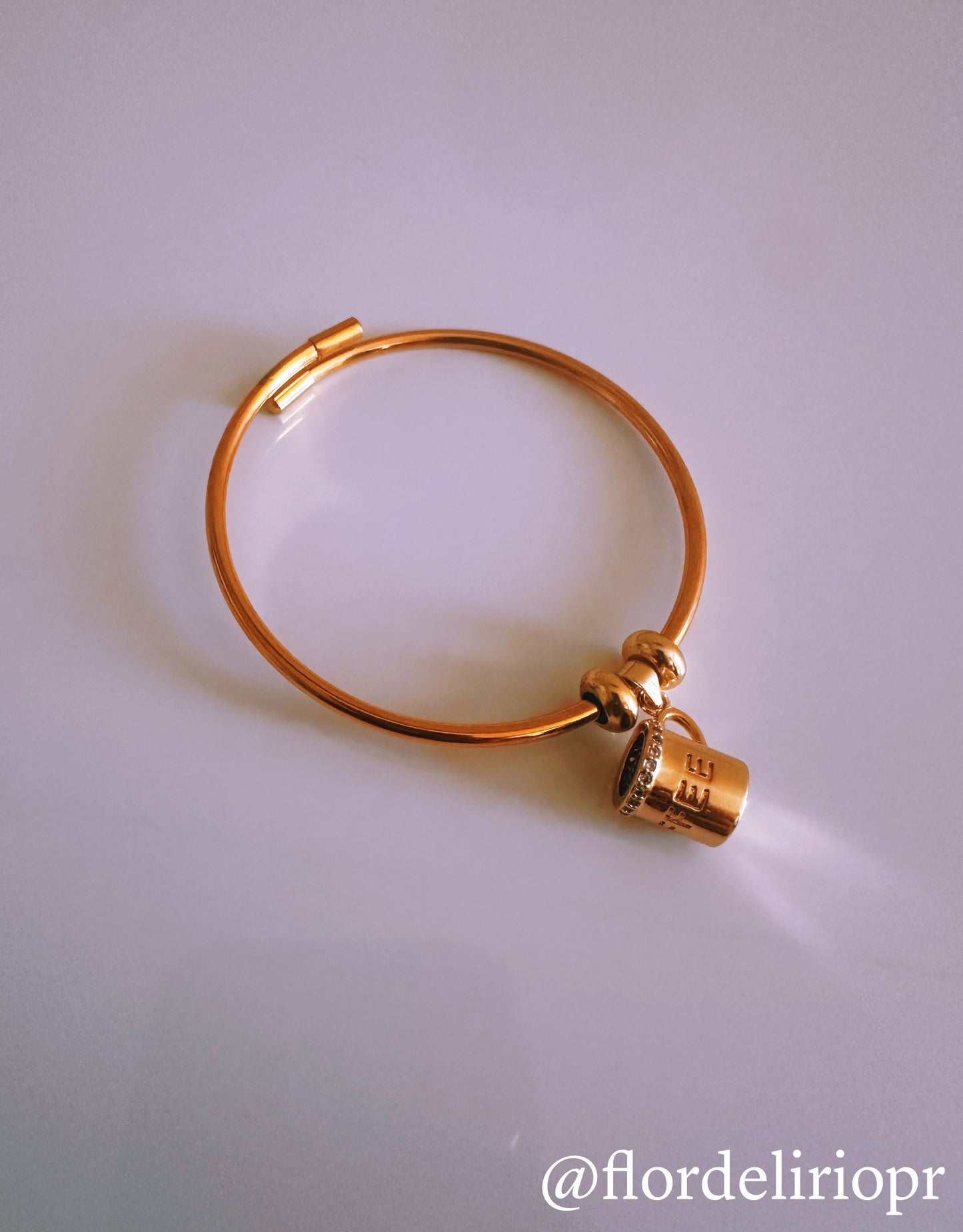 Coffee cup bangle