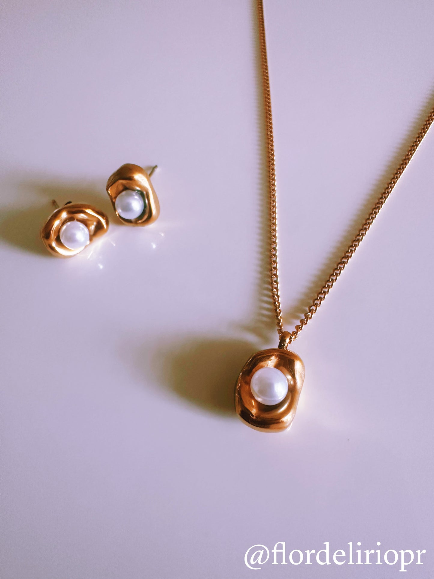 Freshwater pearl set