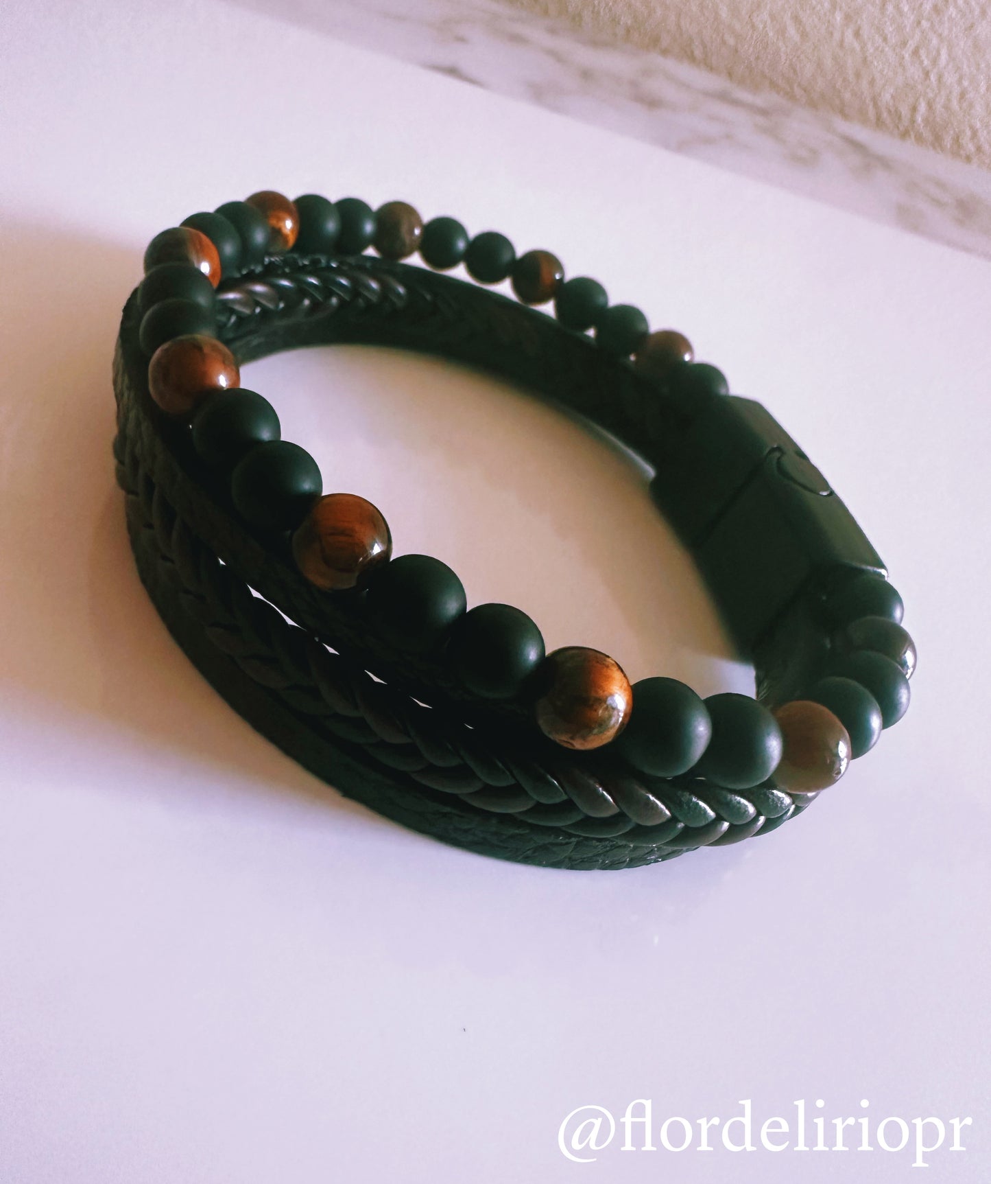 Leather cords bracelet