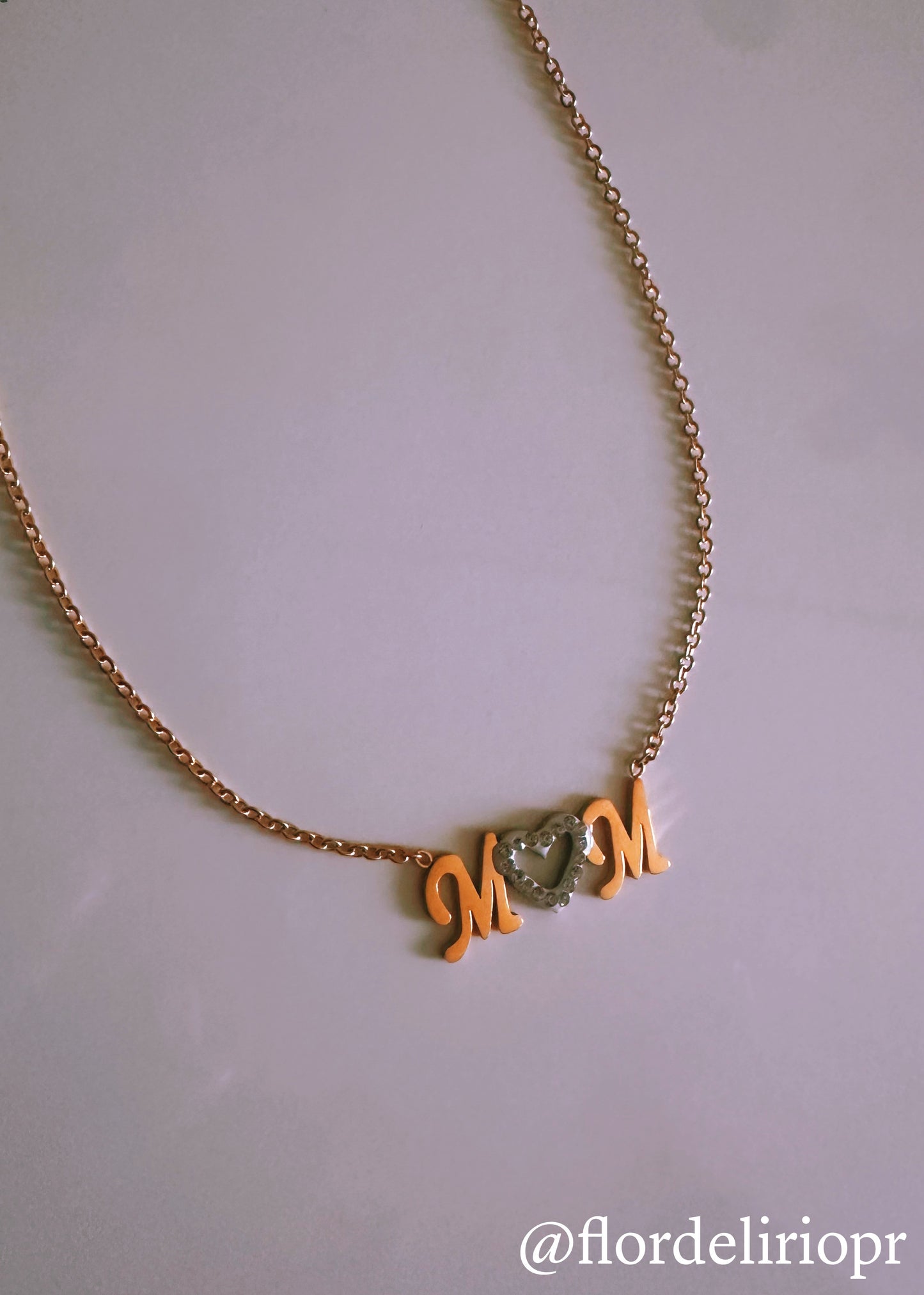 Love for mom necklace