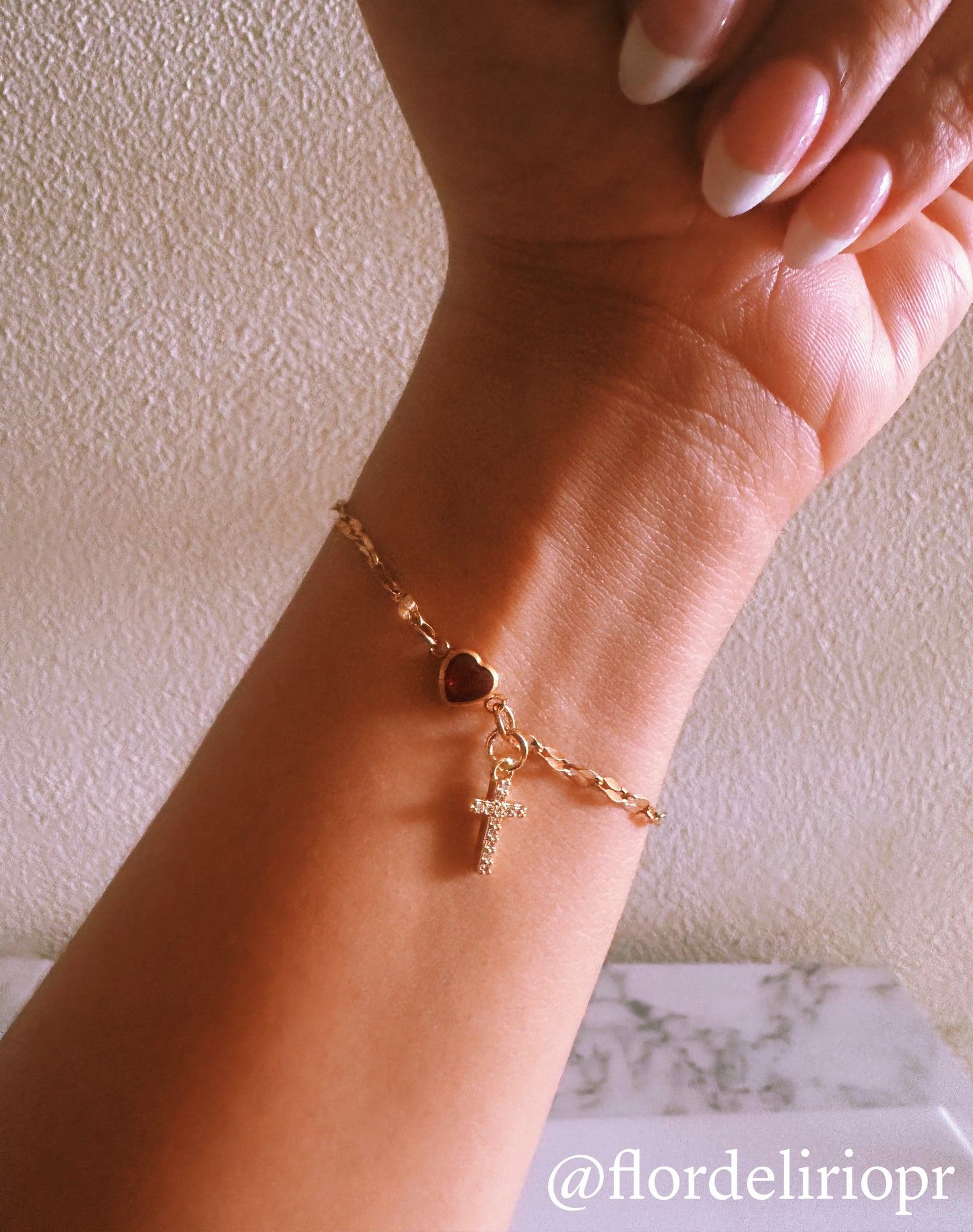 Amor y fe bracelet