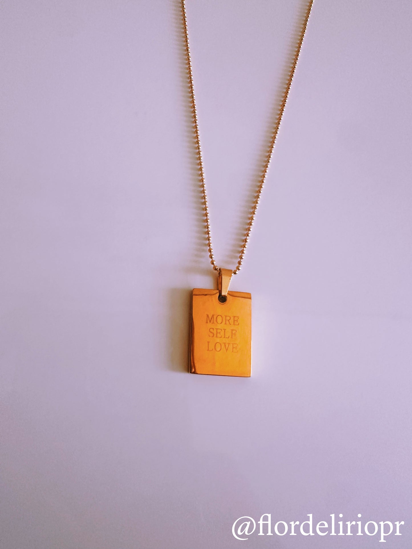 More self love necklace