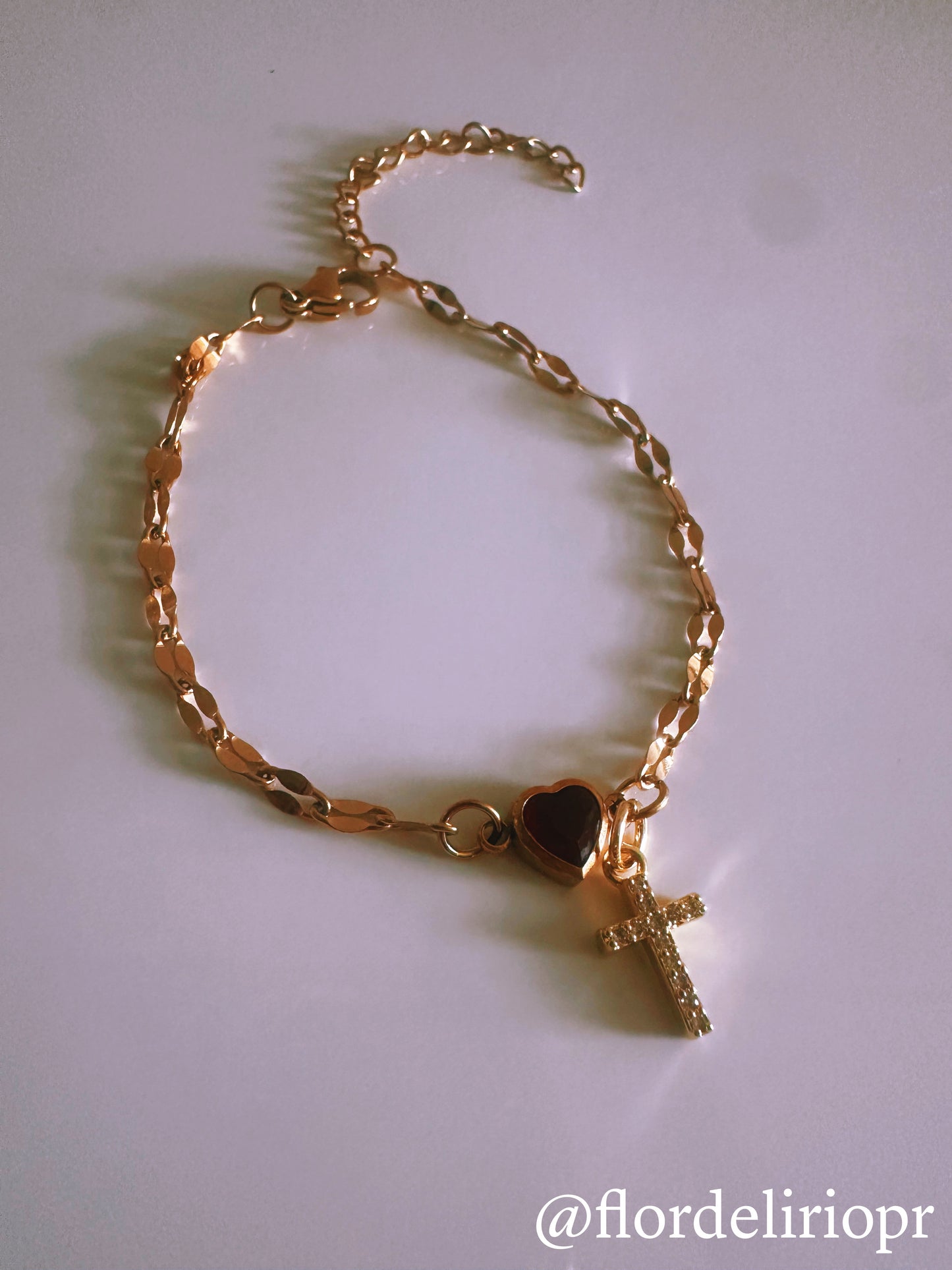 Amor y fe bracelet