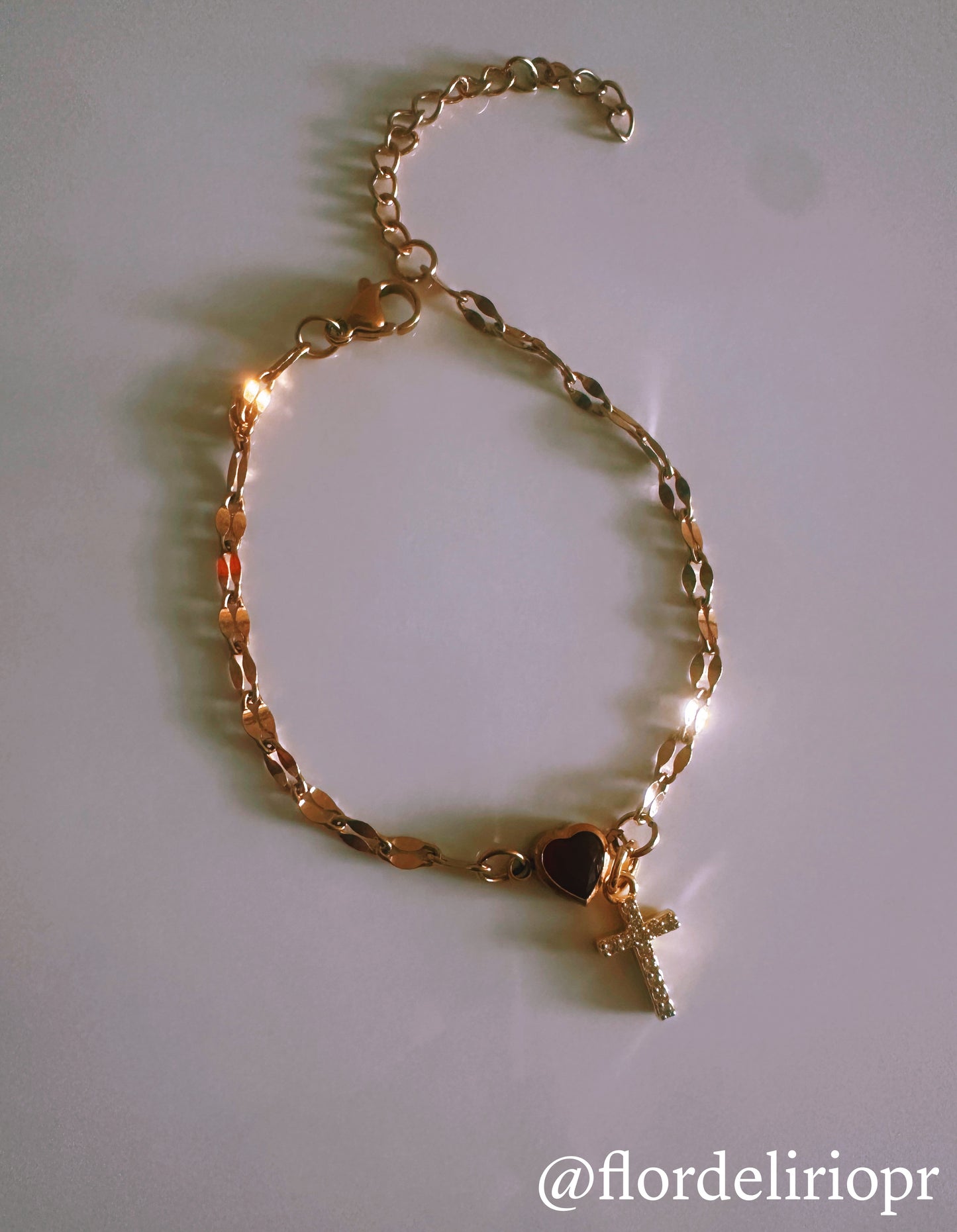 Amor y fe bracelet