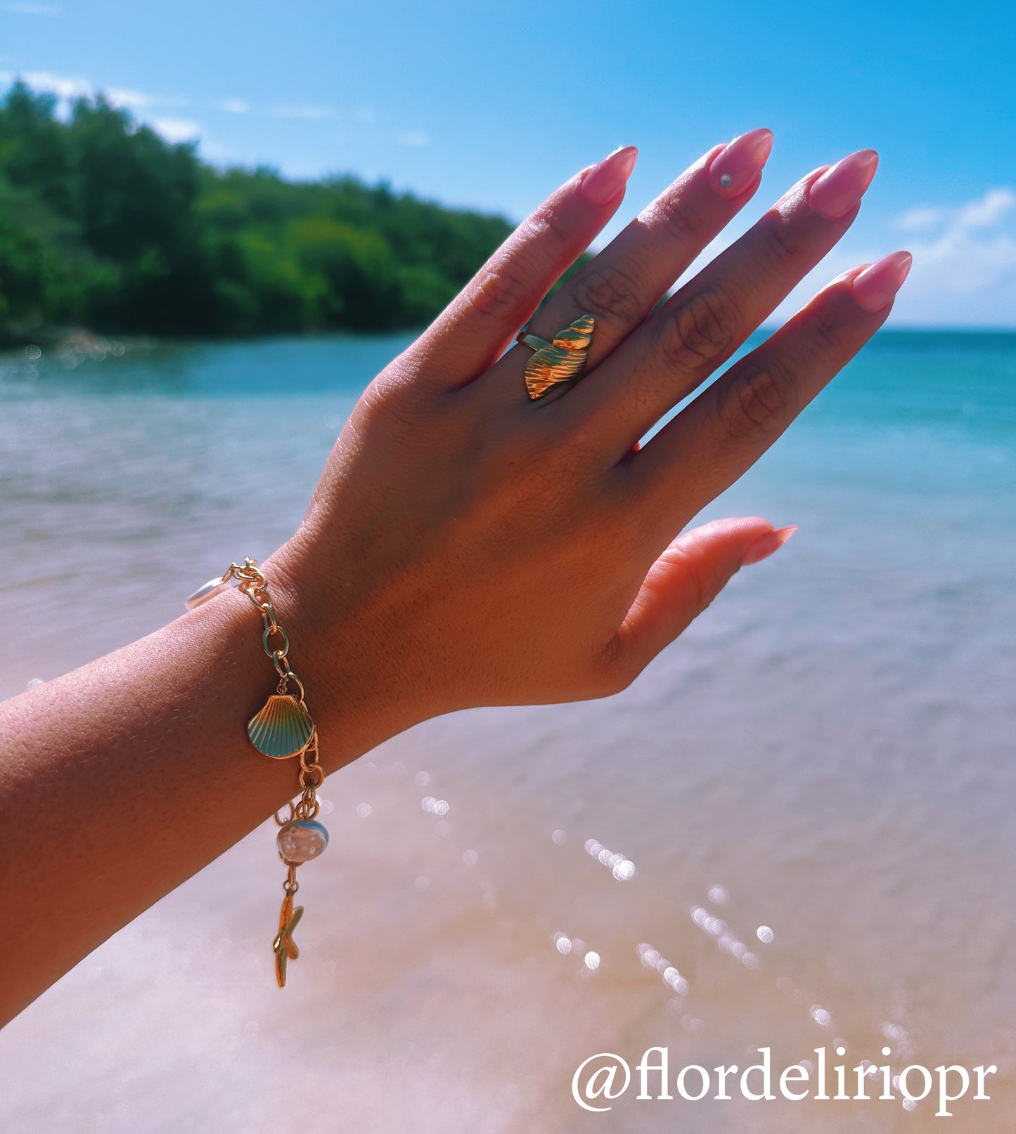 Summer croissant ring