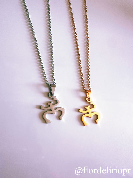 Coqui taíno necklace