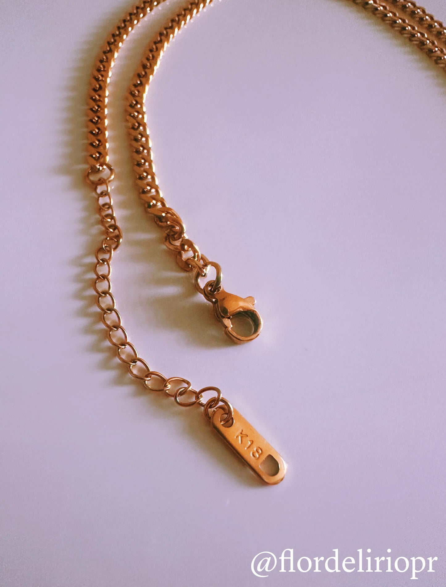 Crystal drop necklace