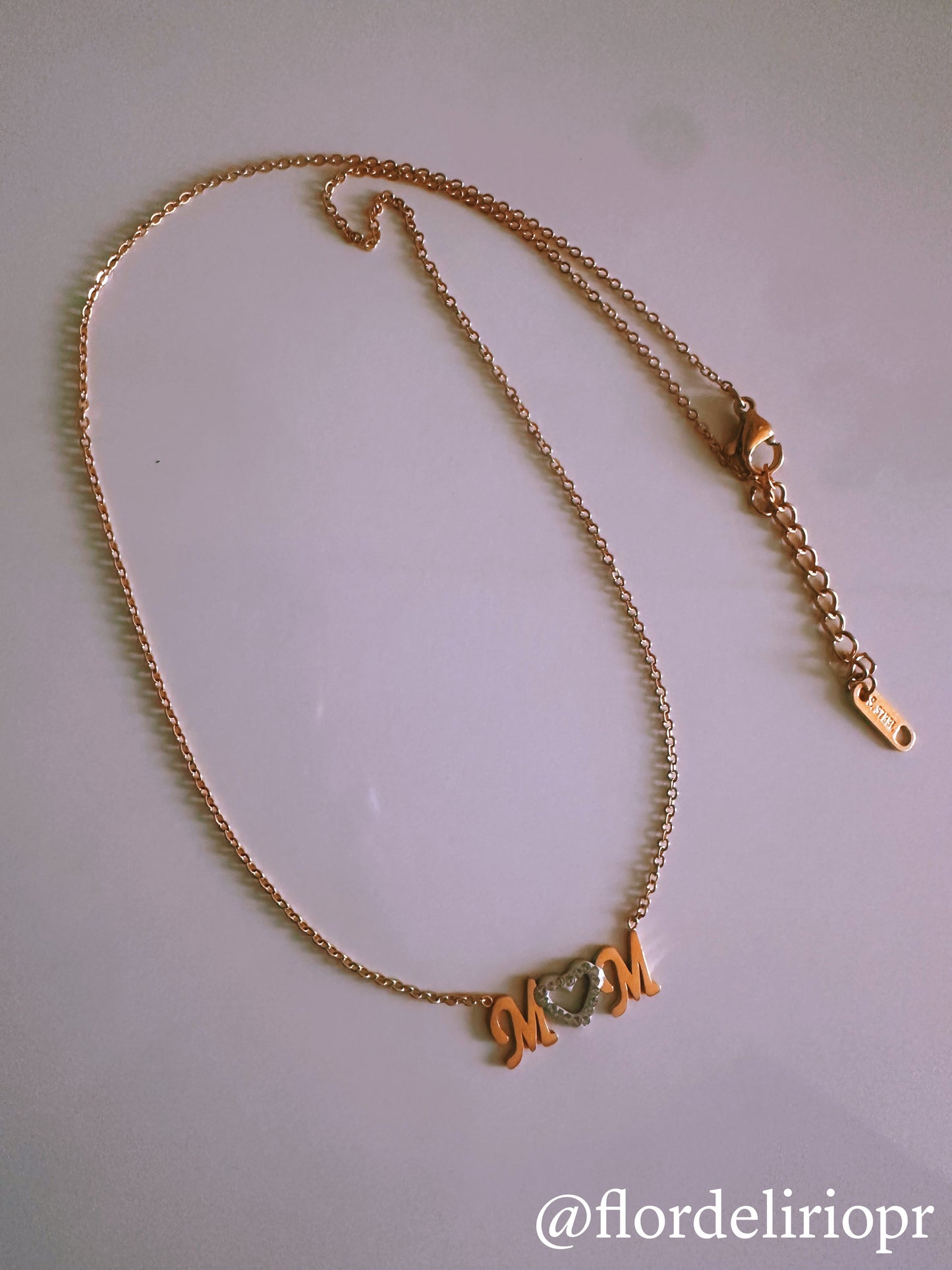 Love for mom necklace