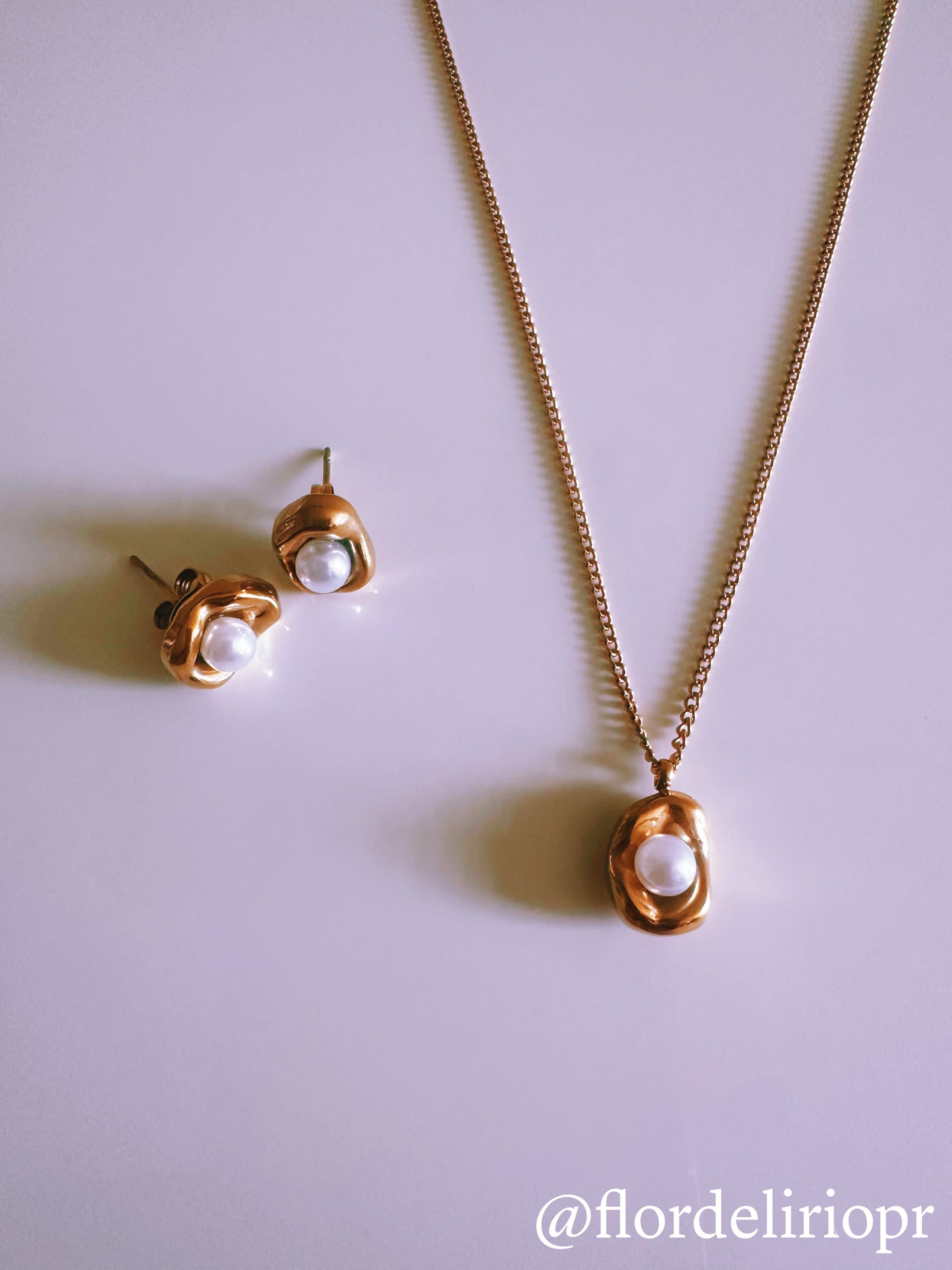 Freshwater pearl set